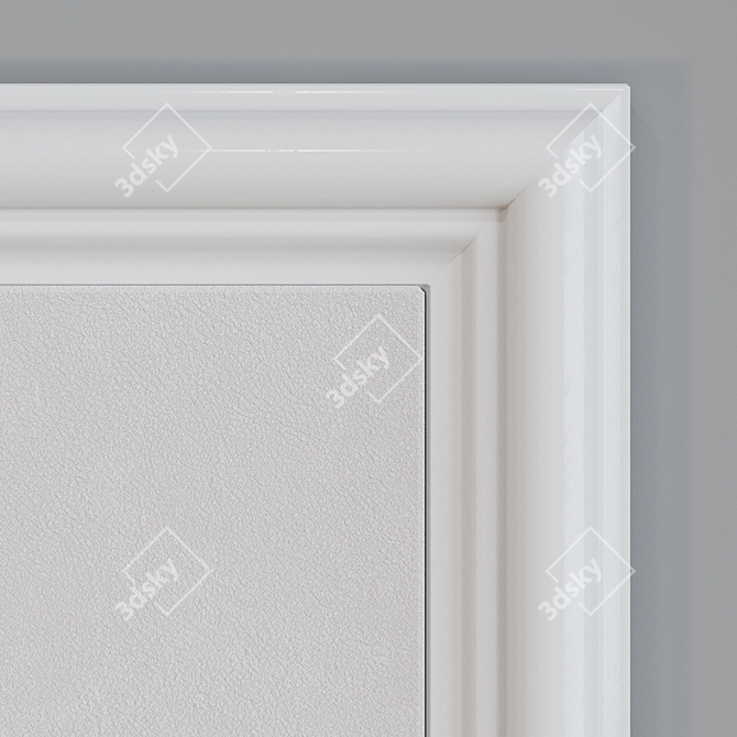 Modern Minimalist Picture Frame Set 3D model image 5