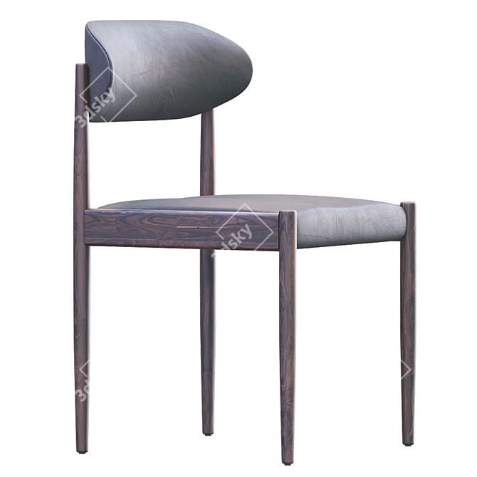 Oslo Chair: Sleek and Stylish Design 3D model image 3