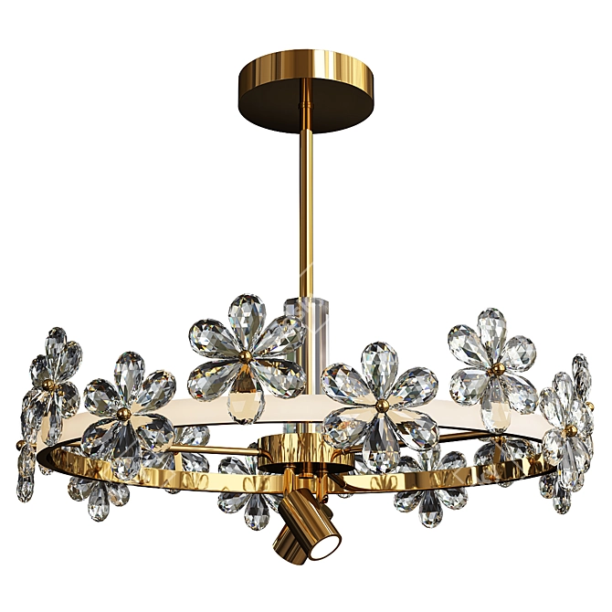 Elegant Florentina Design Lamp 3D model image 1