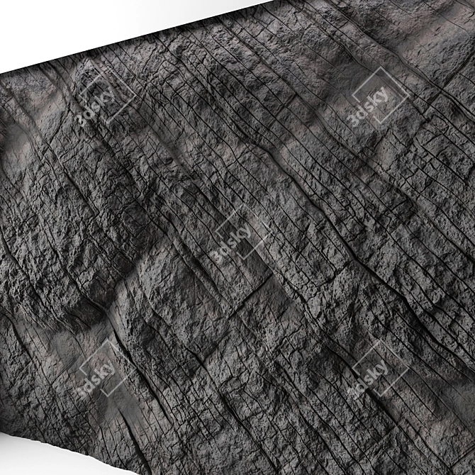 Seamless Sea Cliff Textures 3D model image 8