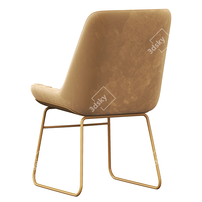 Versatile Vincent Chair 3D model image 4