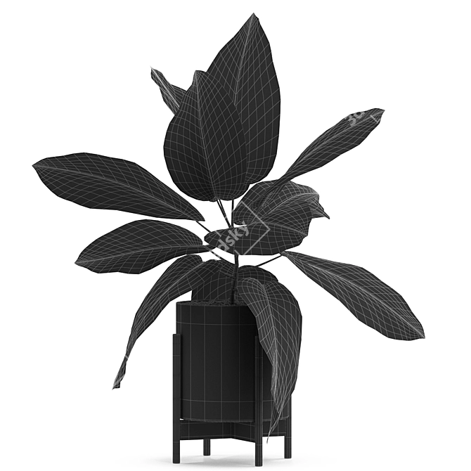 Exquisite Botanical Collection 536 3D model image 3