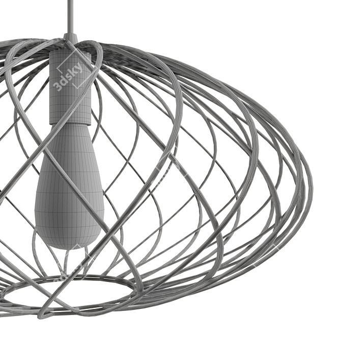 Elegant Nova Luce Eriberto Wire 3D model image 3