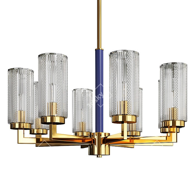 Elegant Adeleine Design Lamp 3D model image 1