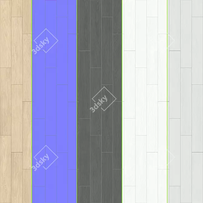 Essence Taupe Parquet - Versatile Flooring Solution 3D model image 4