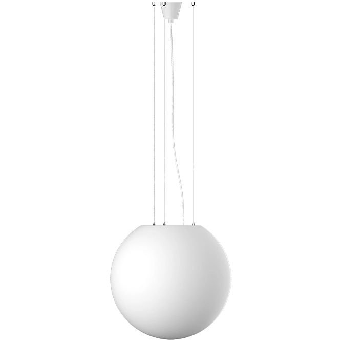 50cm Sphere Pendant Light 3D model image 1