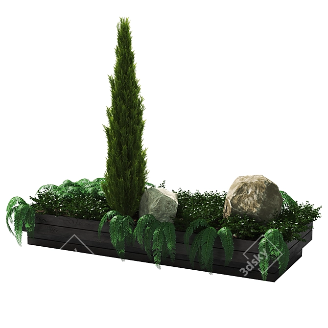 340k Poly Unique Plant Names 3D model image 2