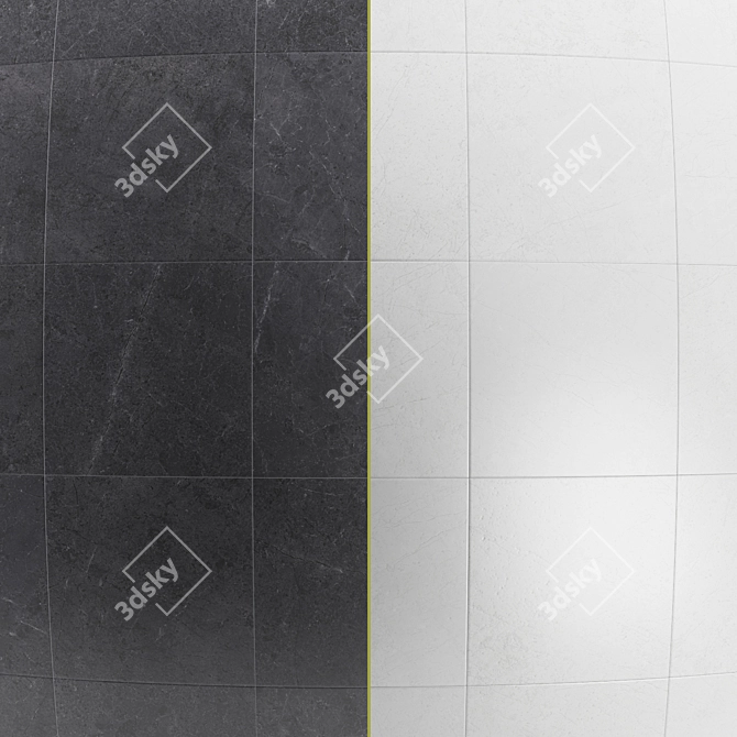 Alpin Stone Tile Collection - High-Quality Textures 3D model image 3