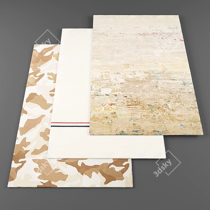 High Resolution Carpets - Set of 6 3D model image 1