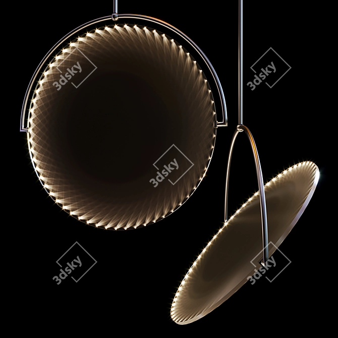 Kepler Pendant Lamp - 50cm & 35cm 3D model image 2