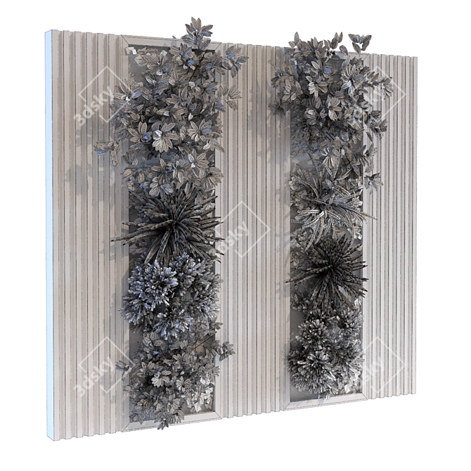 Vertical Greenery: 14-Piece Set 3D model image 6