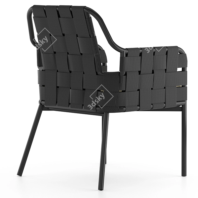 Contemporary OBI Varaschin Armchair 3D model image 2