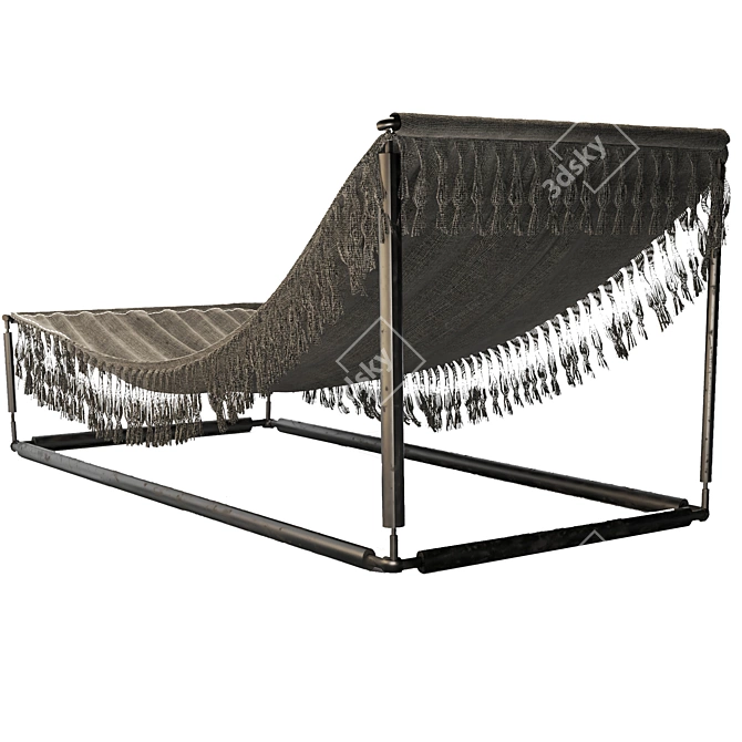 2015 Deck Chair - Elegant Outdoor Furniture 3D model image 4