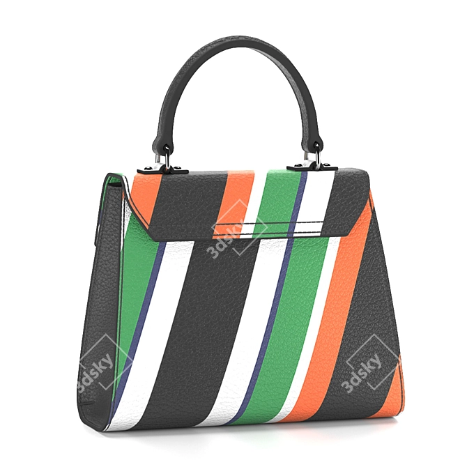 Coccinelle Quattro Bag: Sleek and Versatile 3D model image 3