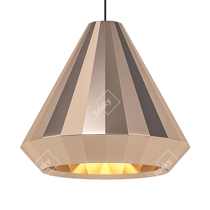 Elegant Brass BL25 Light 3D model image 1