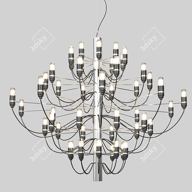 Timeless Elegance: Flos 2097-50 Chandelier 3D model image 2