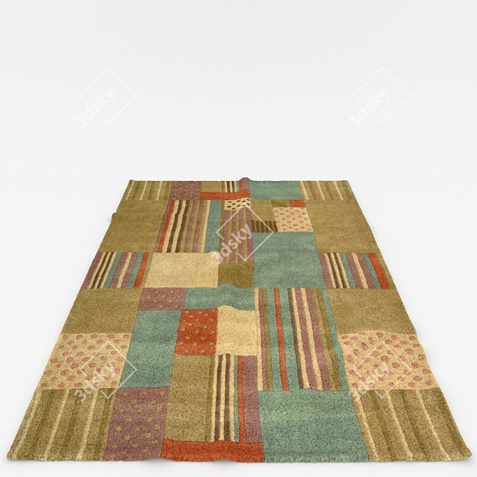 Variety Rugs Set: V-Ray & Corona 3D model image 5