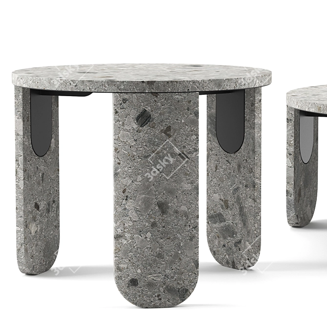 Sleek Clemo Coffee Table 3D model image 3