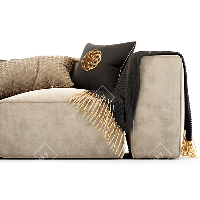  Breathtaking Bonaldo Peanut B Sofa 3D model image 3