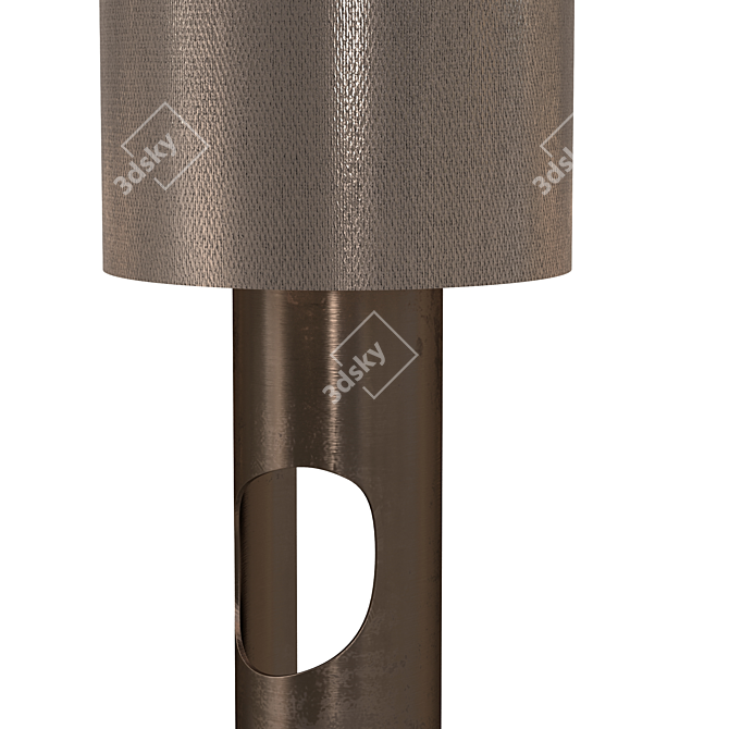 Elegant Beaune Floor Lamp 3D model image 4