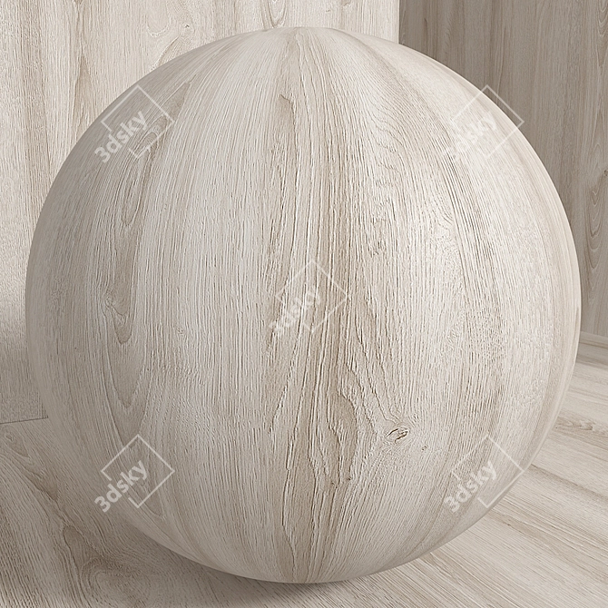 Title: Seamless Oak Wood Set for Box Scene 3D model image 4