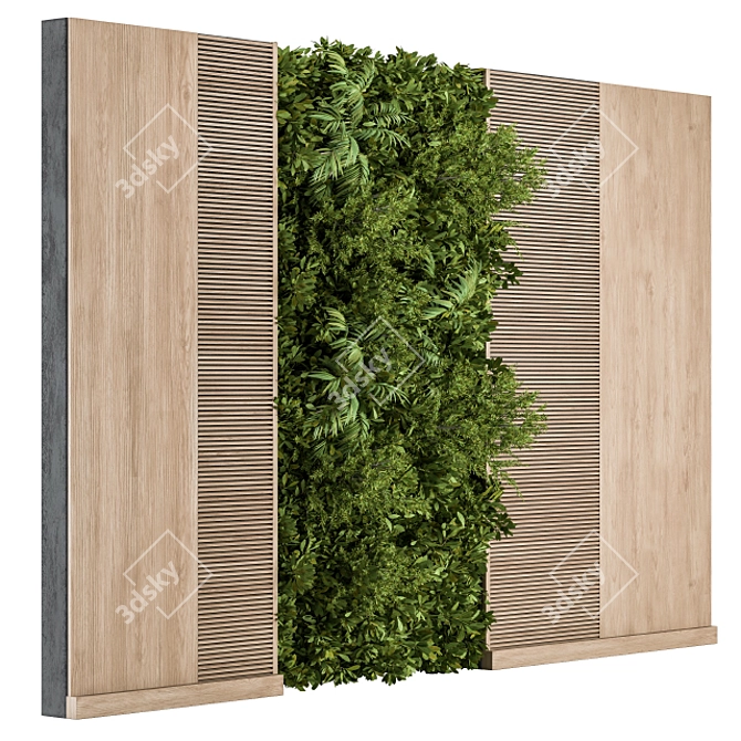 Nature-inspired Wall Art 28 3D model image 2