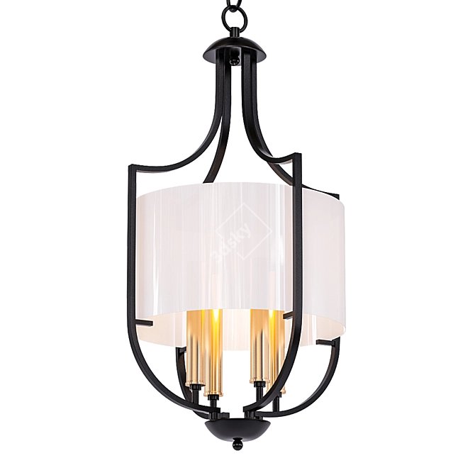 Elegant Charm: Savant Chandelier 3D model image 1