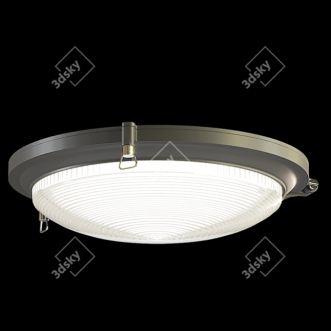 Antracit Ceiling Lamp: BOGSPROT BUSPRET 3D model image 2