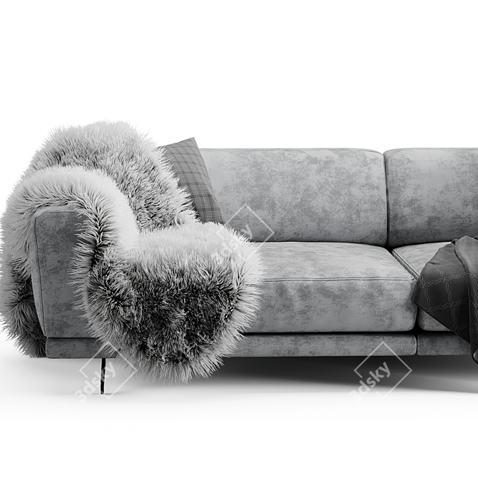 Elevate Your Living Space with Dantone's Leamington Sofa 3D model image 2