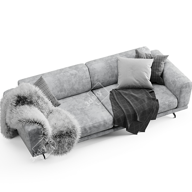 Elevate Your Living Space with Dantone's Leamington Sofa 3D model image 5