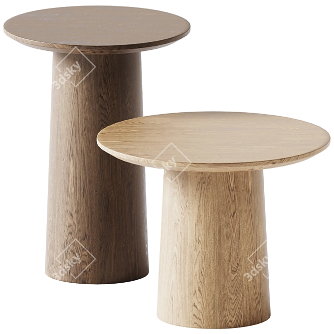 Elevate Décor with Spule Coffee Table 3D model image 1