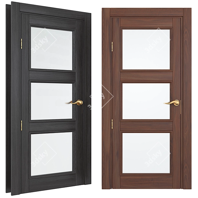 LIGNUM Premium Doors - Authentic and Stylish 3D model image 1