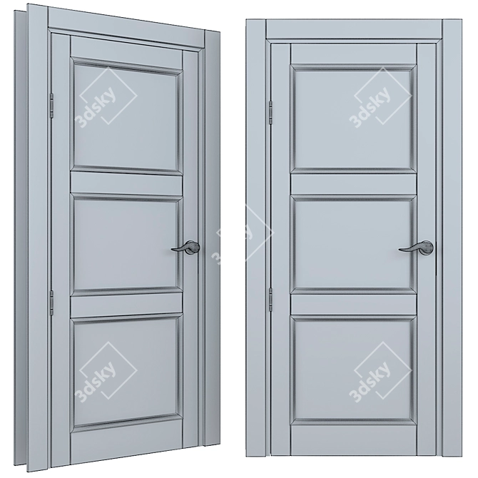 LIGNUM Premium Doors - Authentic and Stylish 3D model image 3