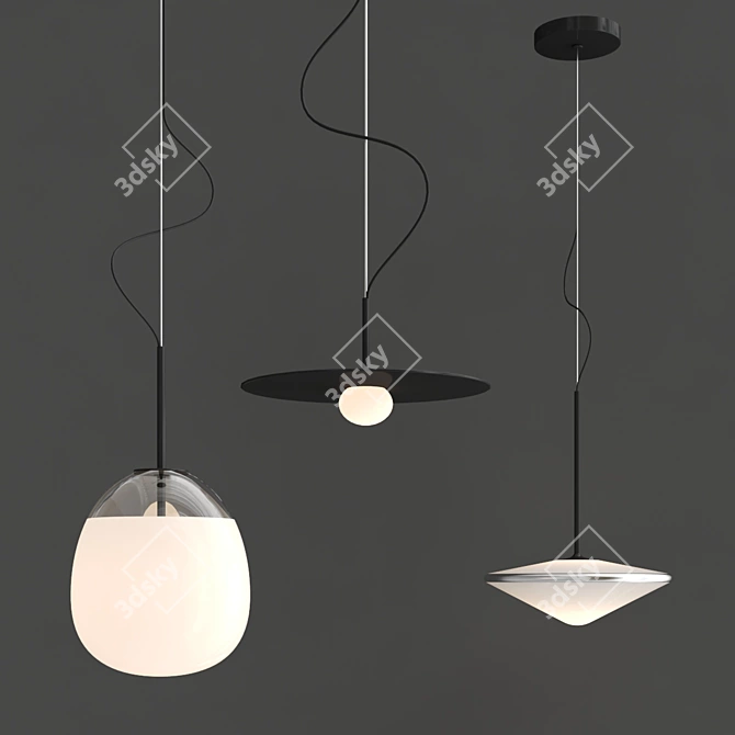  Modern Tempo Lighting Collection 3D model image 1