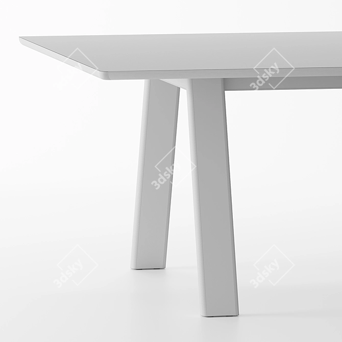 Contemporary BN_Jardan Flo Dining Tables 3D model image 3