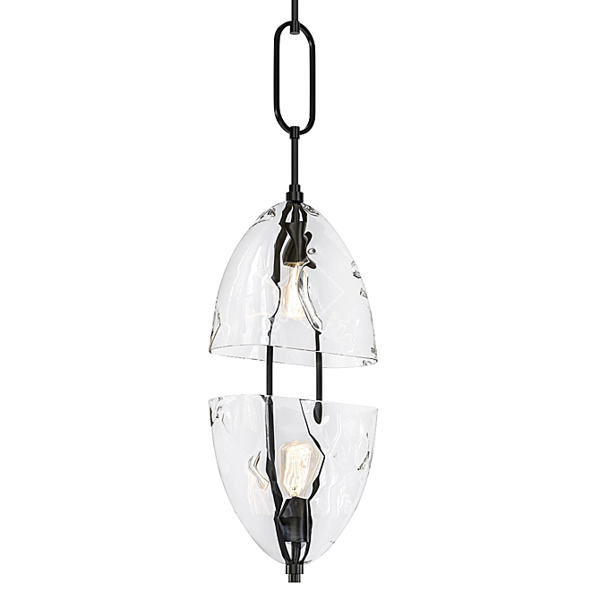  Lunar Glow Pendant Light 3D model image 1