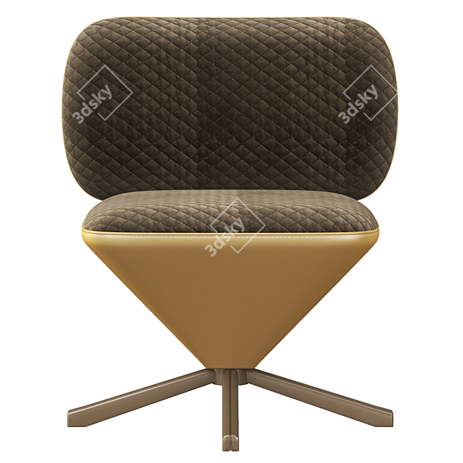 Modern Tortuga Sancal Armchair 3D model image 2