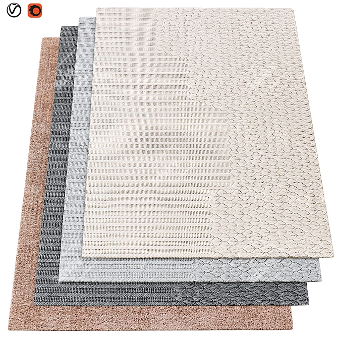 Luxury Collection Carpets 3D model image 1