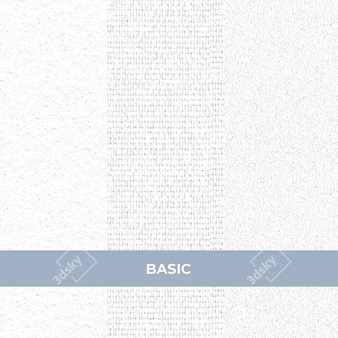 BauTex Design | Basic Quartz Jacquard Wallpaper 3D model image 1