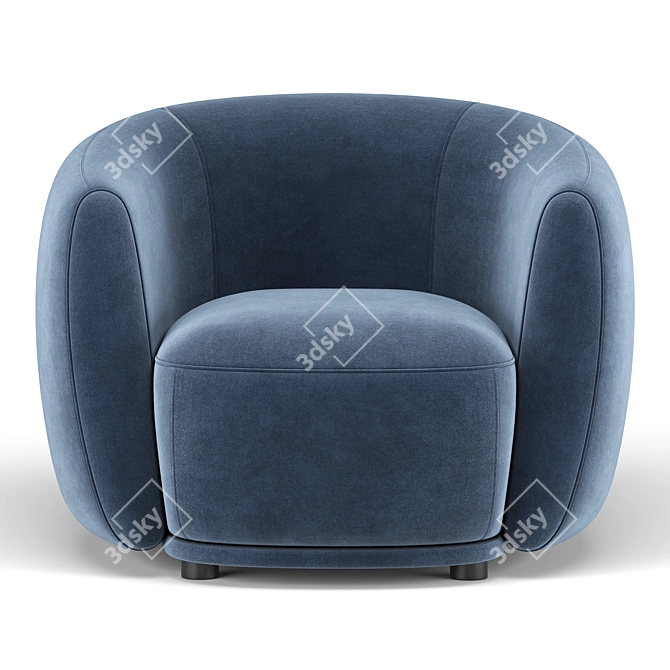 Pacific 2013 Armchair  Modern Elegance for Your Home 3D model image 3