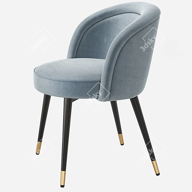 Eichholtz CHLOE Dining Chair: Elegant and Versatile Design 3D model image 2