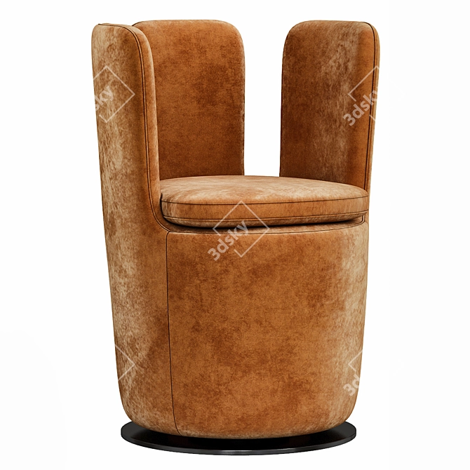 MOJO Modern Reclining Sofa 3D model image 1