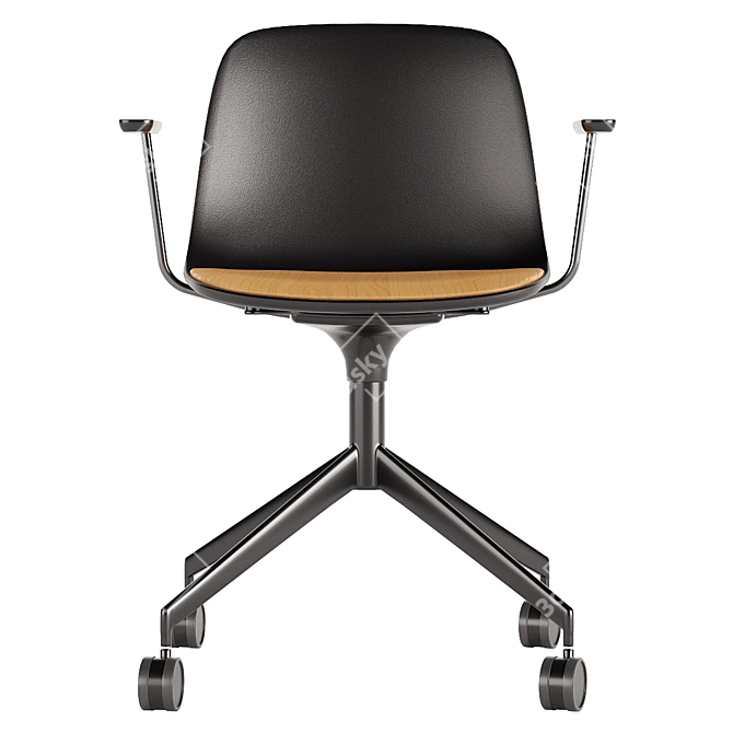 Seela S343 Chair: Minimalistic Design for Modern Workspaces 3D model image 3