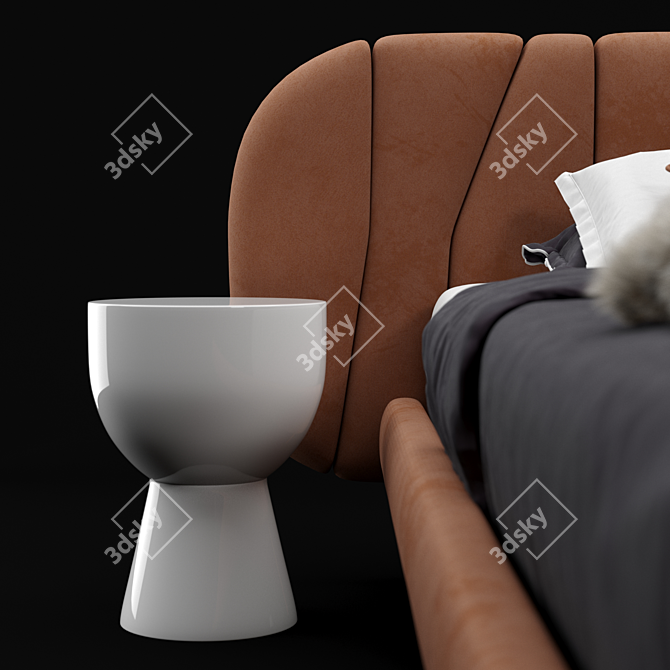 Limited Edition Bed by S12 Interior 3D model image 3