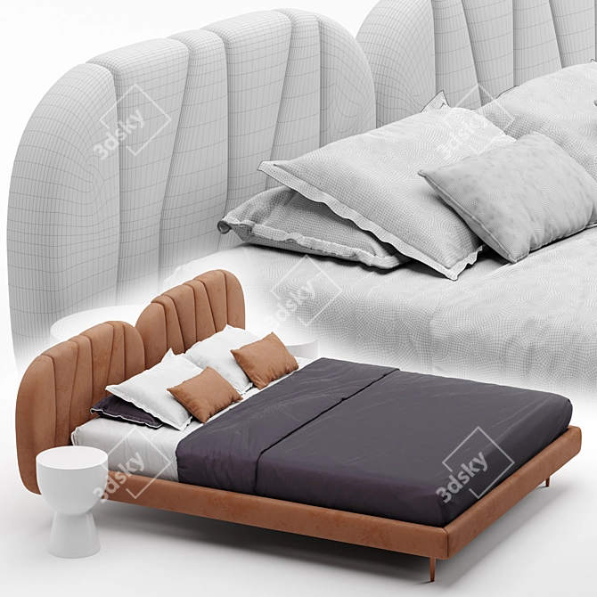Limited Edition Bed by S12 Interior 3D model image 5