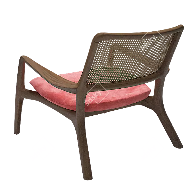 Elevate Your Comfort: Jer Lounge Chair 3D model image 5