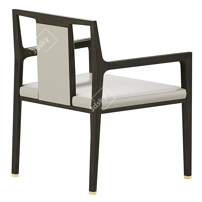 Modern ASTER MONT Dinning Chair 3D model image 4