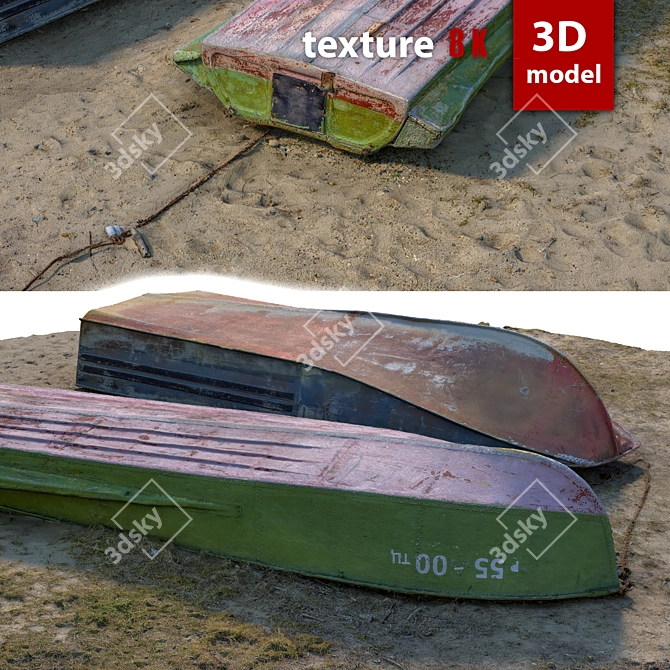 Title: High-detail 334 Boat Model 3D model image 4