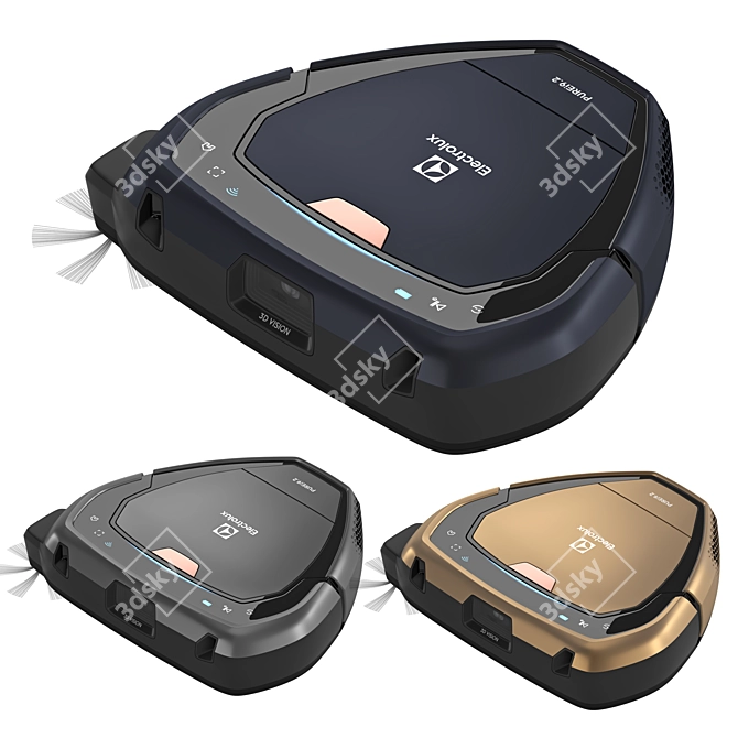 Electrolux PURE i9.2: Smart Robot Vacuum 3D model image 3