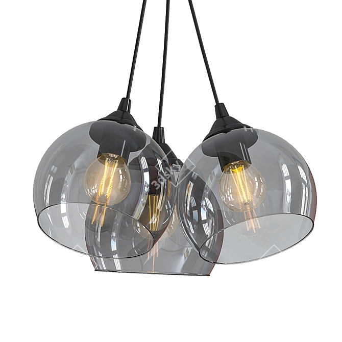 Vitaluce V4360 Pendant Light 3D model image 1